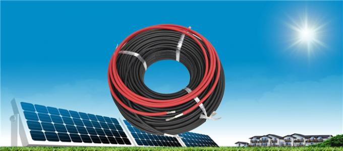 Cabo solar de alta tensão do cabo 4mm da alimentação de DC de SeanRo para o painel solar